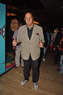 Prem Chopra poses for the media at the Launch of the Movie Hey Bro