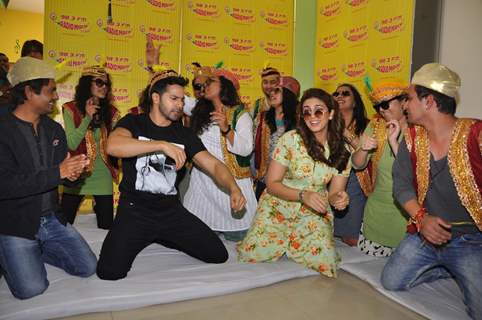 Promotions of Badlapur on Radio Mirchi