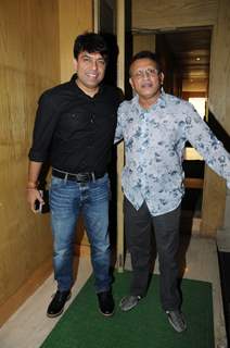 Vishwas Pandya with Annu Kapoor at the Launch of the film Baa Baa Black Sheep