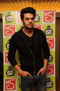 Manish Paul was seen at the Launch of the film Baa Baa Black Sheep