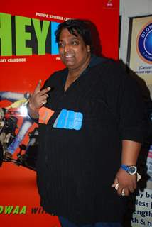 Ganesh Acharya poses for the media at the Promotions of Hey Bro