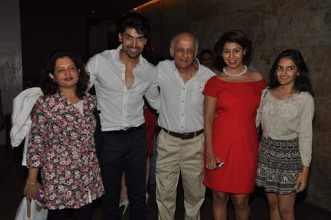 Celebs pose for the media at the Special screening of Khamoshiyan