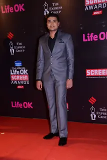 Dhaval Gada at the 21st Annual Life OK Screen Awards Red Carpet