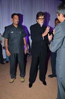 Amitabh Bachchan at Kush Sinha's Wedding Reception