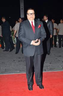 Ramesh Taurani at Kush Sinha's Wedding Reception