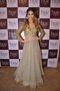 Lauren Gottlieb poses for the media at Hue Store