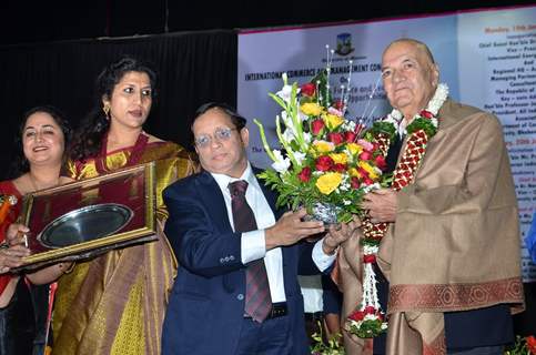 Prem Chopra felicitated at Mumbai University