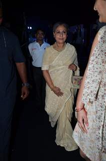 Jaya Bachchan was snapped at the Music Launch of Shamitabh