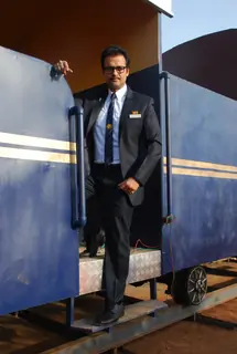 Rohit Roy poses for the media at the Launch of 'Peterson Hill'
