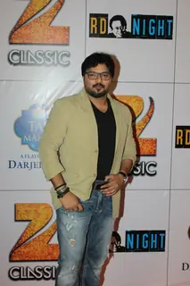 Babul Supriyo poses for the media at the Celebration of 75 years of Musical Genius - R.D. Burman