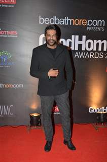 Rocky S poses for the media at GoodHomes Awards 2014