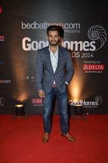 Karan Tacker poses for the media at GoodHomes Awards 2014