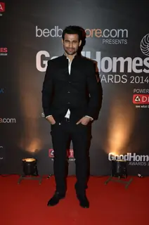 Freddy Daruwala poses for the media at GoodHomes Awards 2014
