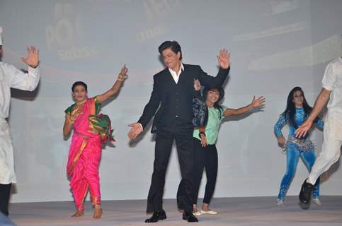 Shah Rukh Khan performs at the Launch of '& TV'