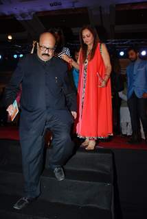 Amar Singh was snapped at the Launch of the Movie Bikers Adda