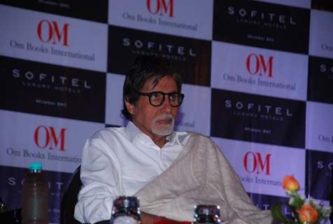 Amitabh Bachchan was snapped at Rohit Khilnani's Book Launch