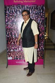 Subhash Ghai poses for the media at his Birthday Bash