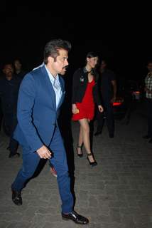 Anil Kapoor was snapped at Subhash Ghai's Birthday Bash