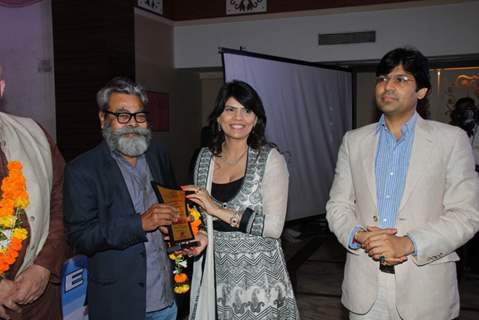 Anupam Shyam Ojha was felicitated at Dr. Sunita Dube's Save The Girl Child Initiative