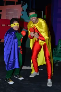 Karan Wahi and Sadhil Kapoor strike quirky poses on Captain Tiao