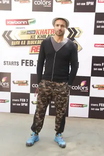 Iqbal Khan at the Launch of Khatron Ke Khiladi - Darr Ka Blockbuster Returns