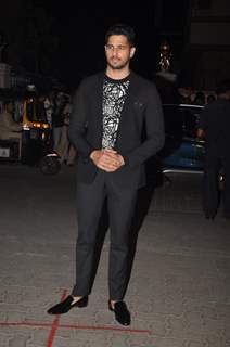 Sidharth Malhotra was seen at the 60th Britannia Filmfare Awards