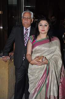 Ramesh Sippy was seen with wife Kiran Juneja at the 60th Britannia Filmfare Awards