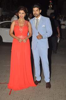 Gurmeet Choudhary and Debina Bonnerjee at the 60th Britannia Filmfare Awards