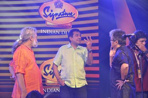 Sanjeev Kapoor was snapped at Signature Derby 2015