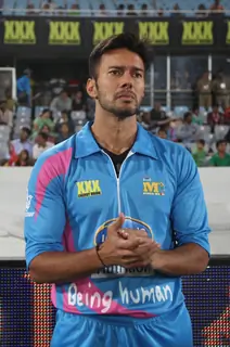 Rajneesh Duggal was snapped at the CCL Match Between Mumbai Heroes and Telugu Warriors