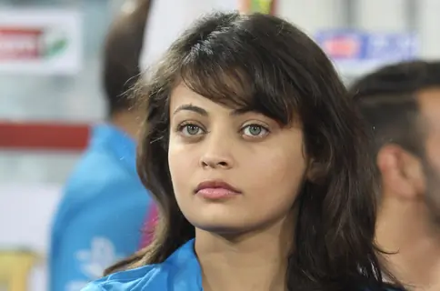 Sneha Ullal was snapped at CCL Match Between Mumbai Heroes and Telugu Warriors