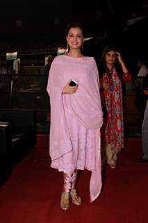 Dia Mirza poses for the media at Discon District Conference