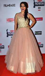 Kajol was seen at the 60th Britannia Filmfare Awards