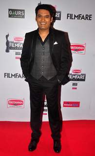 Kapil Sharma was seen at the 60th Britannia Filmfare Awards