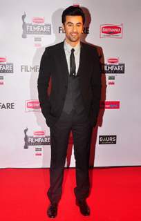 Ranbir Kapoor at the 60th Britannia Filmfare Awards