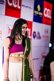 Adah Sharma poses for the media at Hundred Hearts' Glamorous Charity Dinner