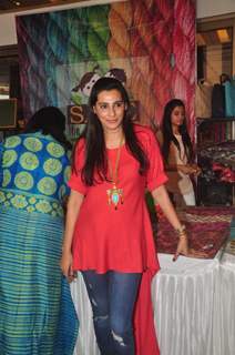 Mana Shetty poses for the media at Araish Exhibition