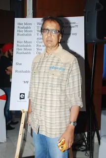 Anant Mahadevan poses for the media at Arya Babbar's Book Launch