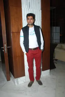 Pritam Singh poses for the media at Arya Babbar's Book Launch