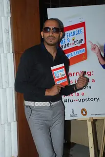 Ali Quli Mirza poses for the media at Arya Babbar's Book Launch
