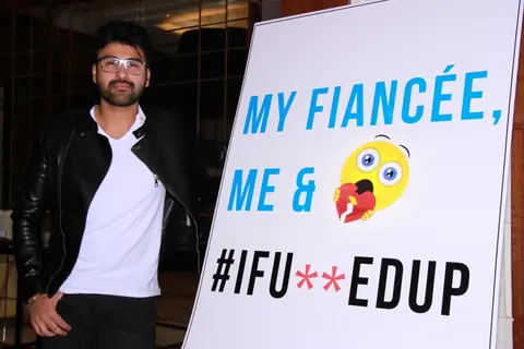 Arya Babbar poses for the media at his Book Launch