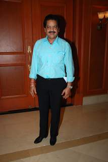 Udit Narayan poses for the media at Radio Mirchi Awards Jury Meet