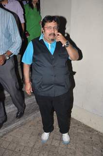 Neeraj Vora poses for the media at the Special Screening of Shamitabh
