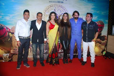 Team poses for the media at the Trailer Launch of Leela