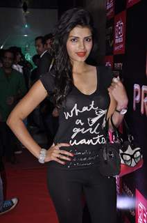 Sonali Raut poses for the media at Pritam Singh's Bash