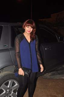 Huma Qureshi poses for the media at the Success Bash of Queen