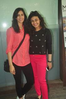 Ragini Khanna poses with a friend at Mukesh Chabbria's Casting Workshop