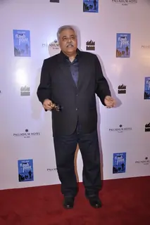 Satish Shah poses for the media at the Launch of Farhad Samar's Book 'Flash Point'