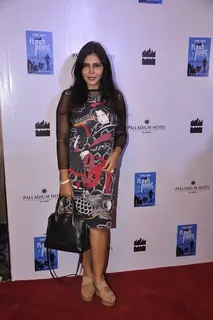 Nisha Jamwal poses for the media at the Launch of Farhad Samar's Book 'Flash Point'
