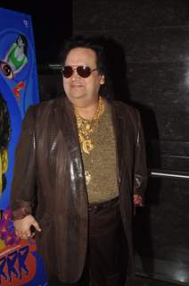 Bappi Lahiri poses for the media at the Music Launch of Hunterrr